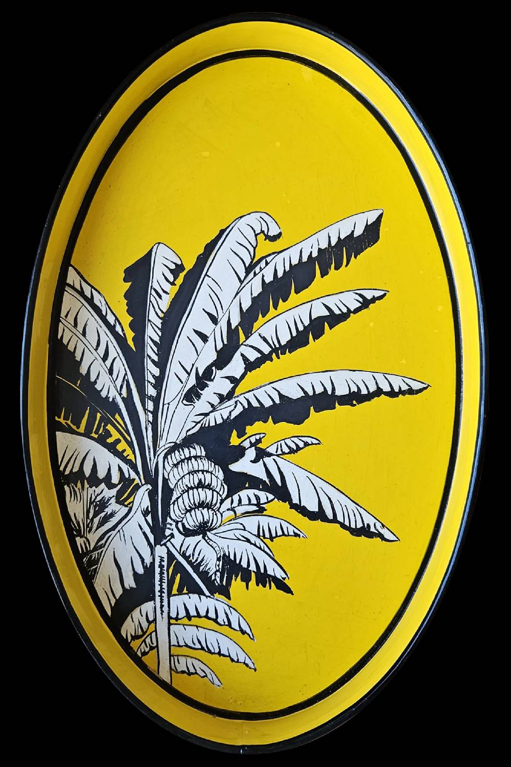 Les Ottomans Vassoio in ferro dipinto a mano IT219