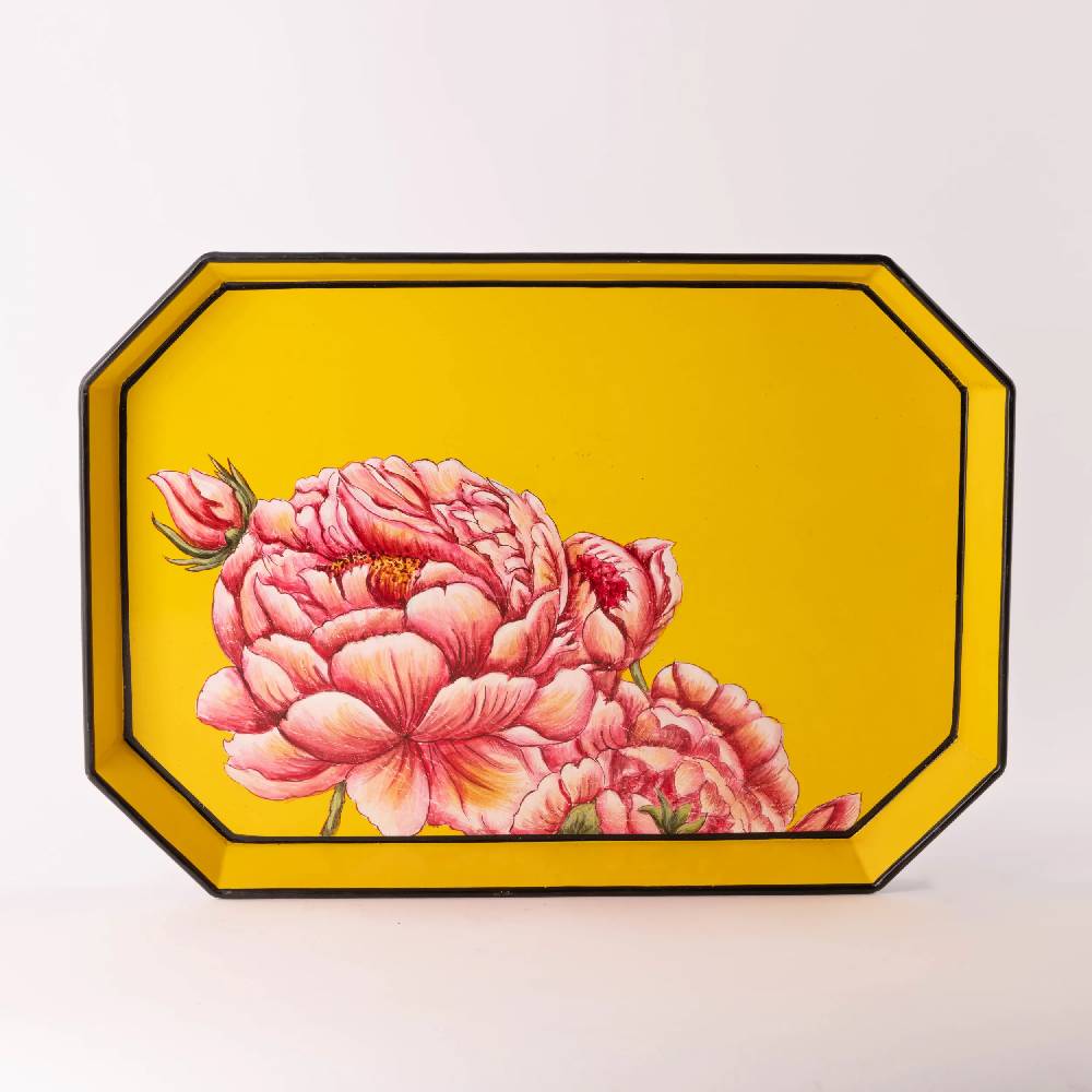 Les Ottomans Vassoio in ferro dipinto a mano IT221