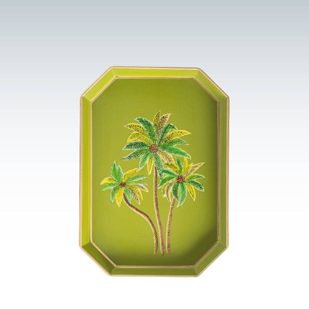 Les Ottomans Vassoio in ferro dipinto a mano IT226