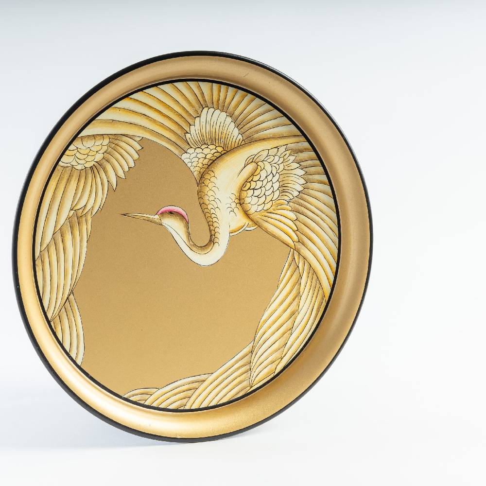 Les Ottomans Vassoio In Ferro Dipinto A Mano IT230