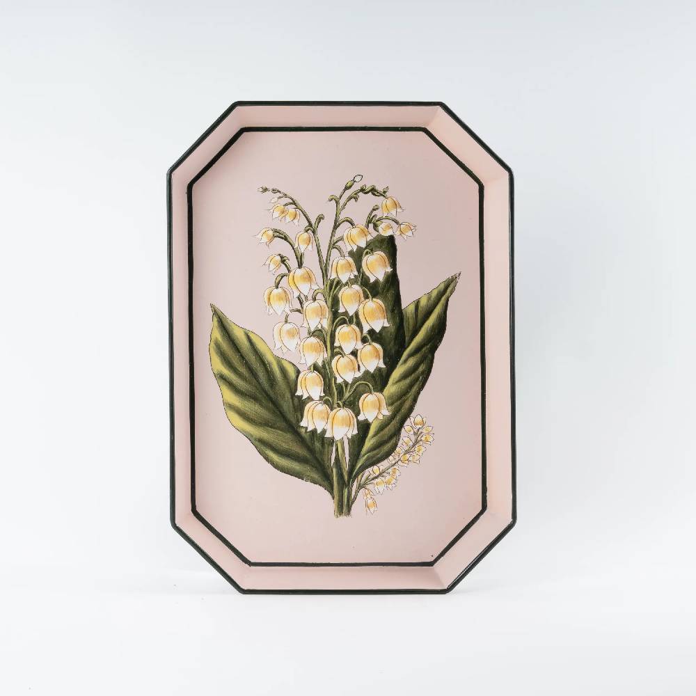 Les Ottomans Vassoio in ferro dipinto a mano IT232