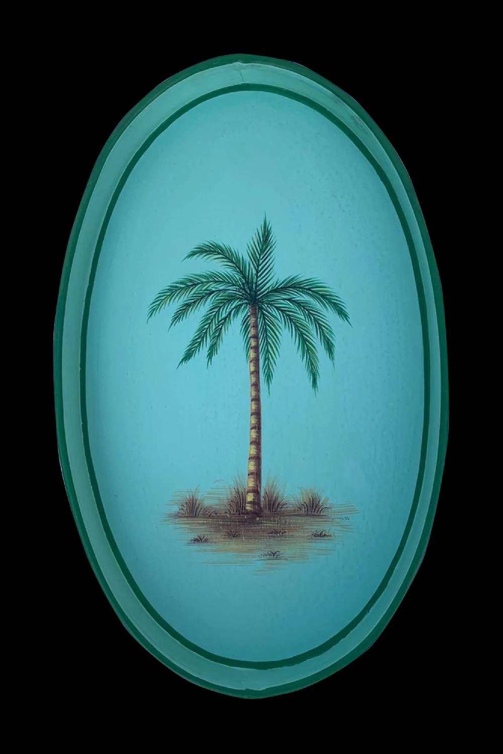 Les Ottomans Vassoio in ferro dipinto a mano IT77