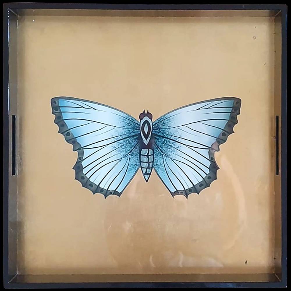 Les Ottomans Vassoio in legno laccato LT02