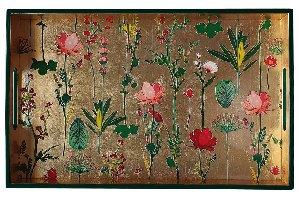 Les Ottomans Vassoio in legno laccato LT03