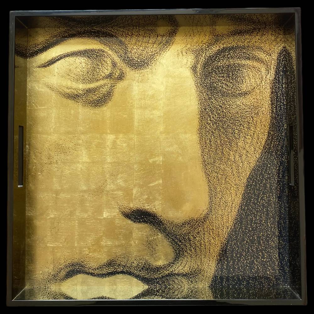 Les Ottomans Vassoio in legno laccato LT12