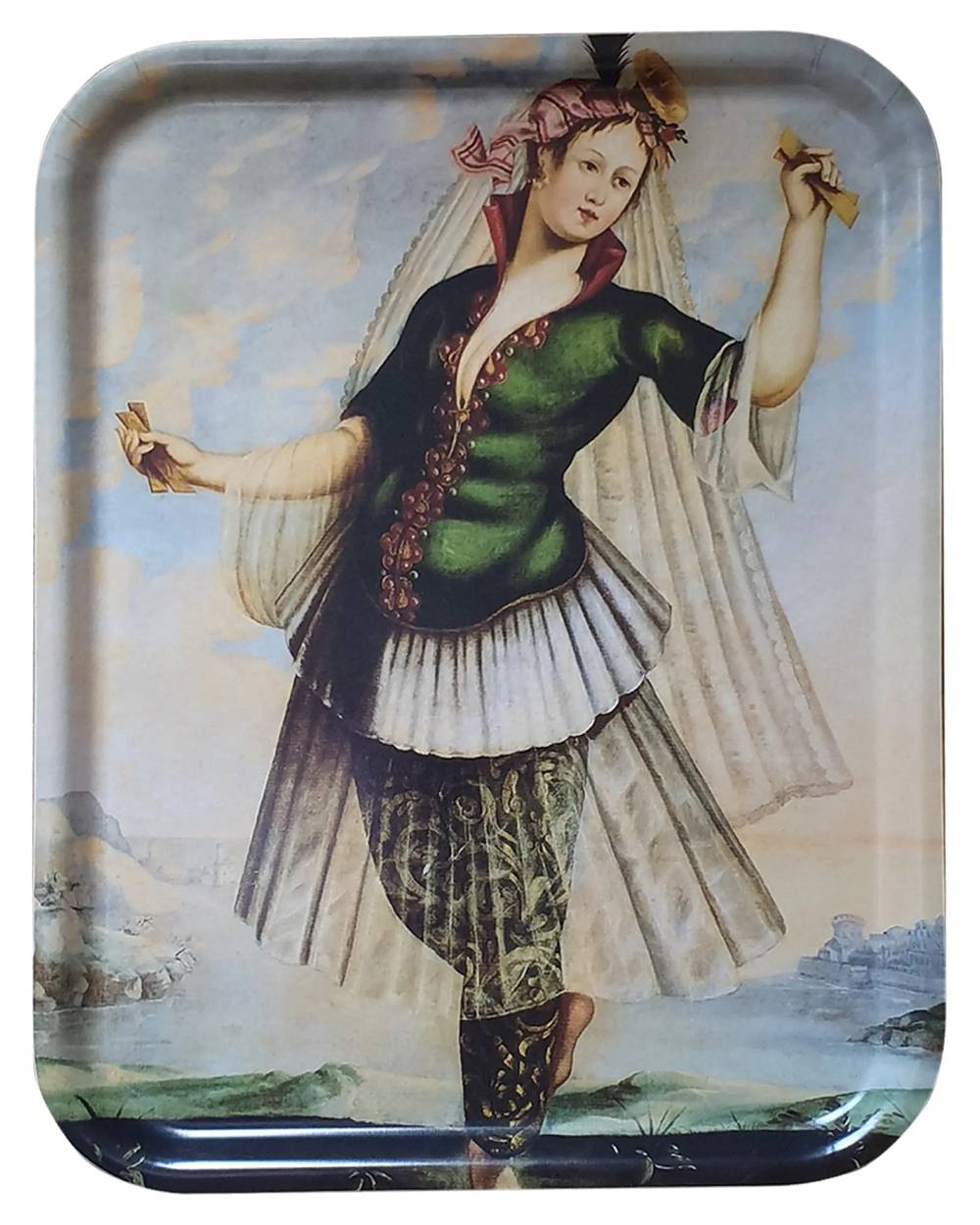 Les Ottomans Vassoio in legno OWT15