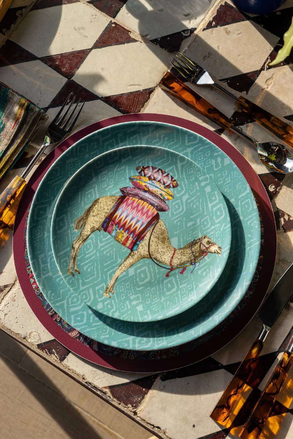 Les Ottomans Matthew Williamson Porcelain Dessert Plate