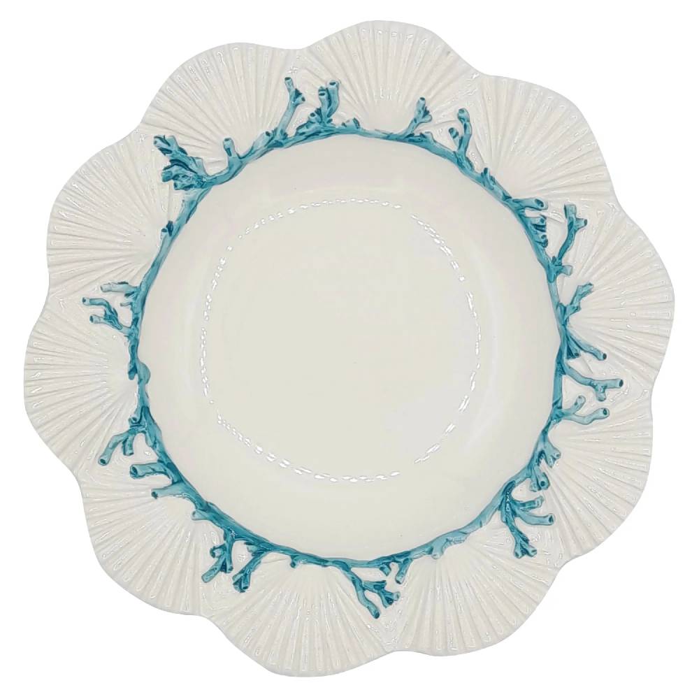 Les Ottomans Saint Jacques pasta bowl ceramic plate