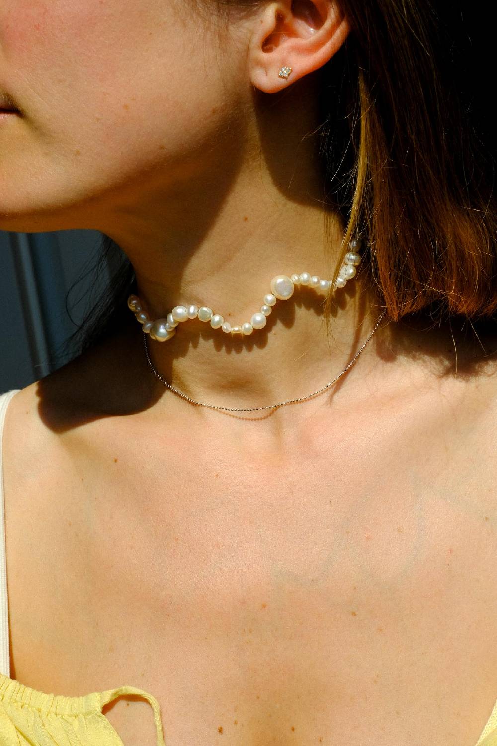 Lil Milan Nude Choker