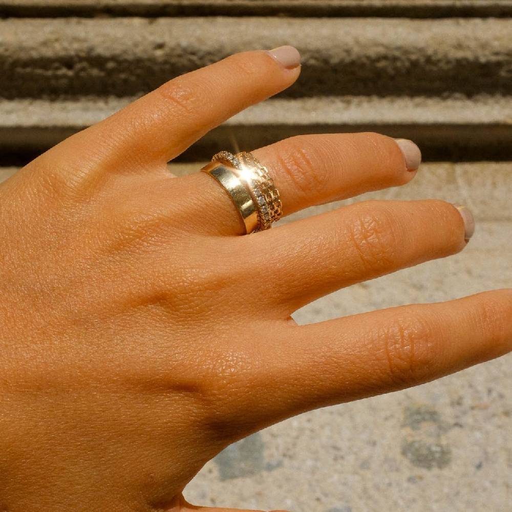 Lil Milan Rocky Ring