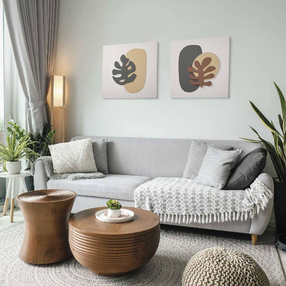 Lineasette Quadro Foglia Hello Nature