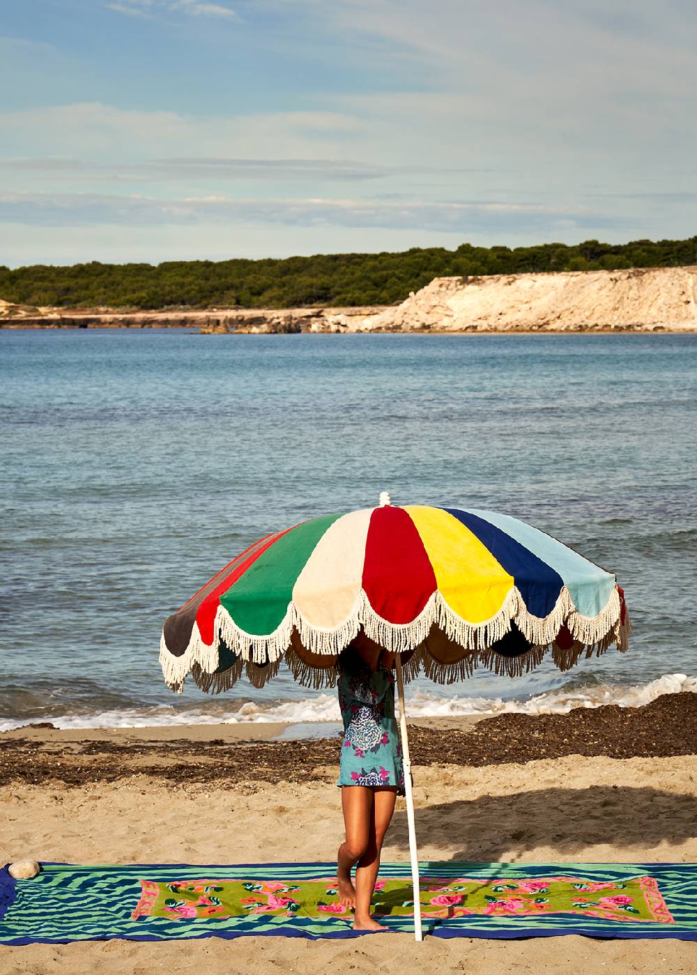 Lisa Corti Baby Kurta Diamond Check Maroon Turquoise