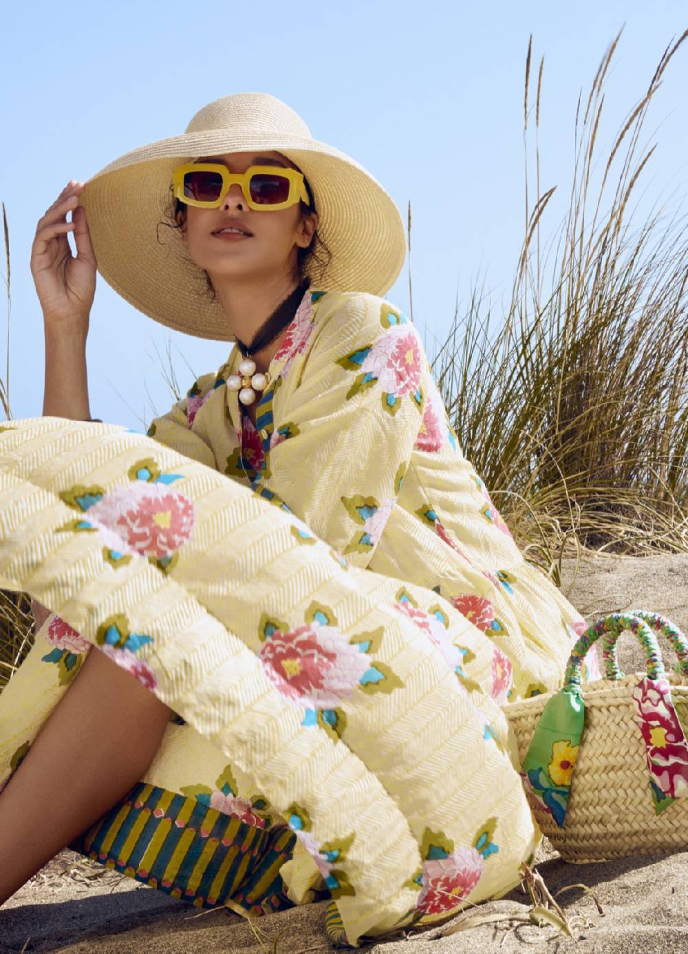 Lisa Corti Collana Con Croce Di Perle Naturale Rebecca De Ravenel X Lisa Corti