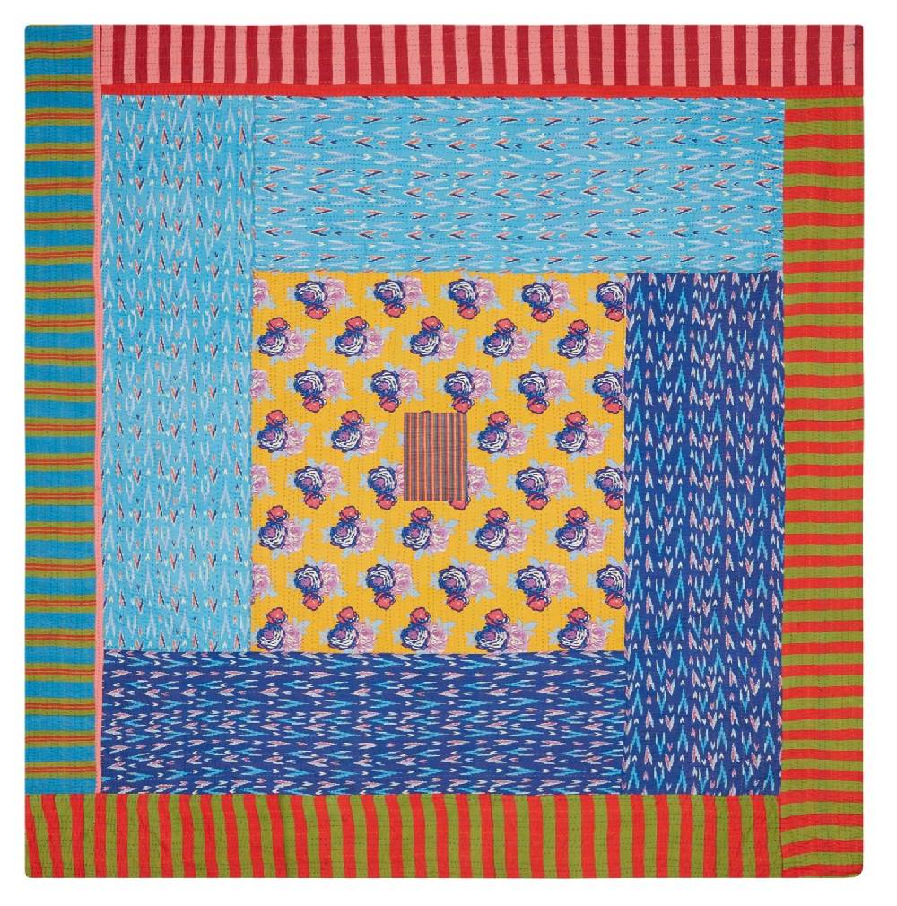 Lisa Corti copriletto reversibile gudri 250x270cm bold rose gold