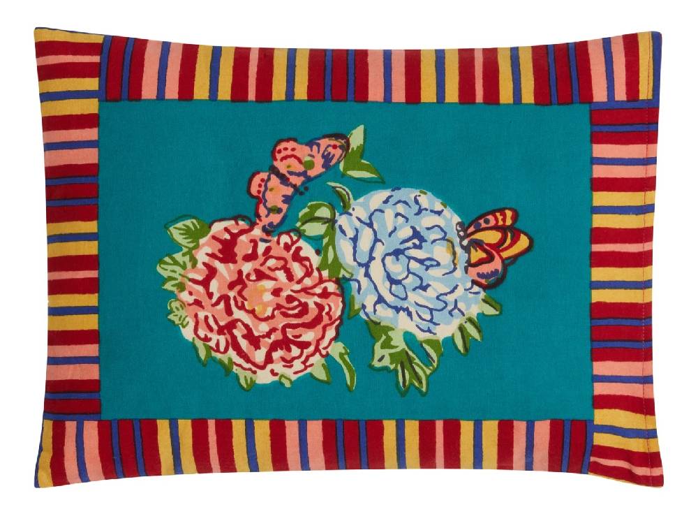 Lisa Corti cuscino cotone 30x40cm kandem queen green