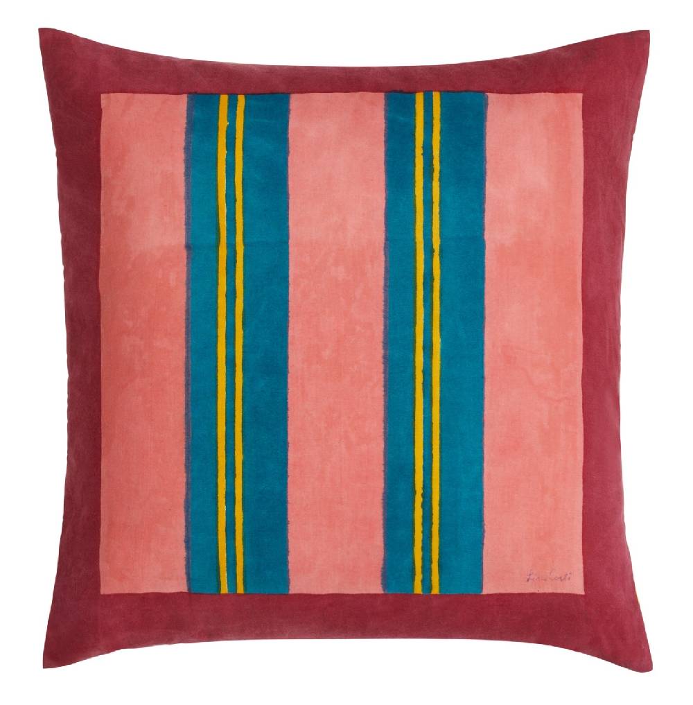 Lisa Corti federa cotone 45x45cm damask design gold