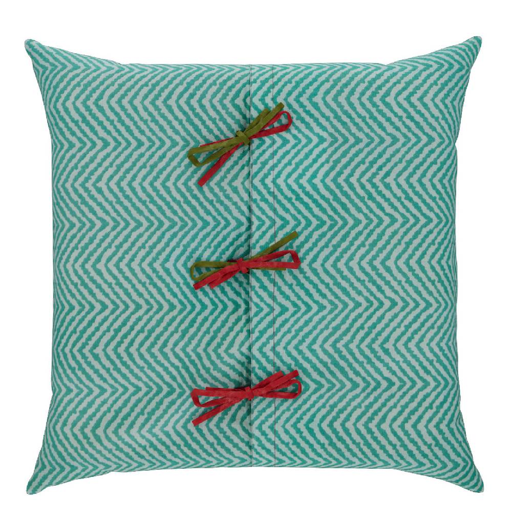 Lisa Corti Federa Cotone 45x45cm Oleander Lilac Peach