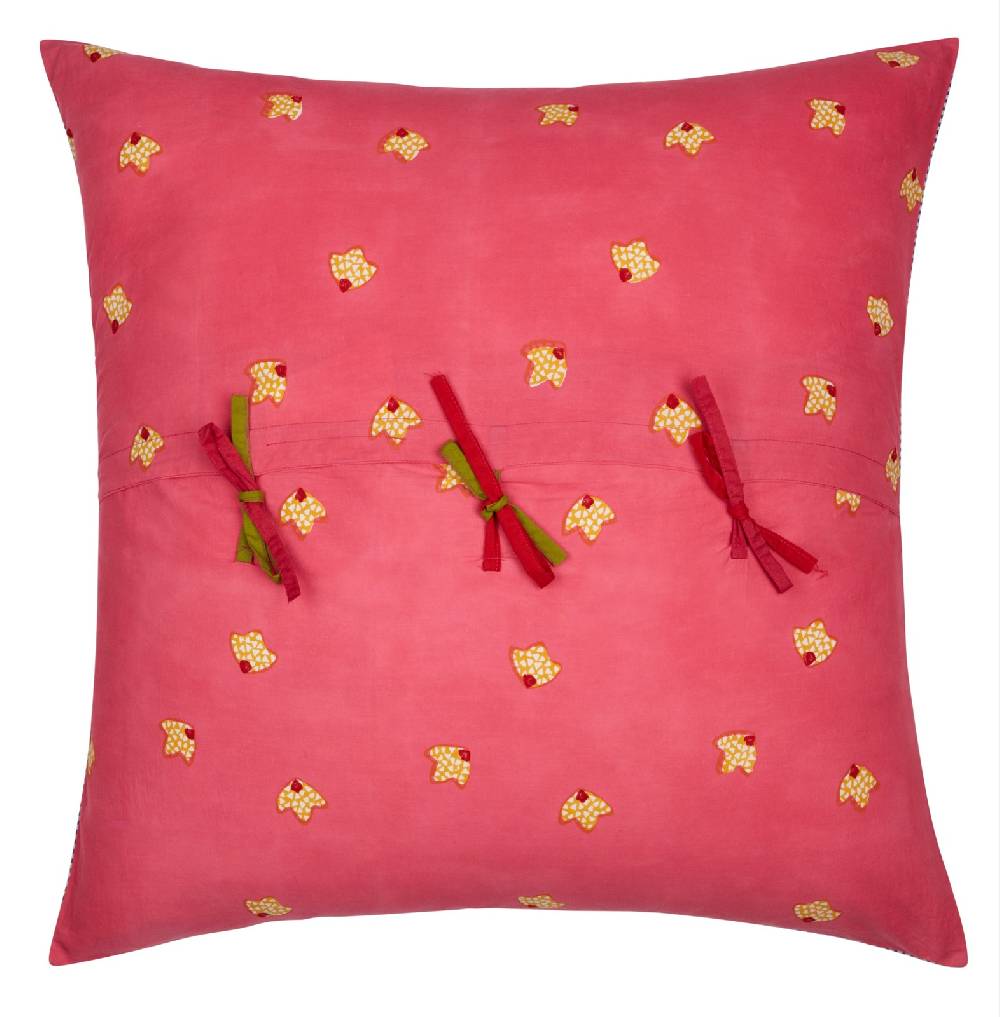 Lisa Corti Federa Cotone 60x60cm Indonesian Red Rose