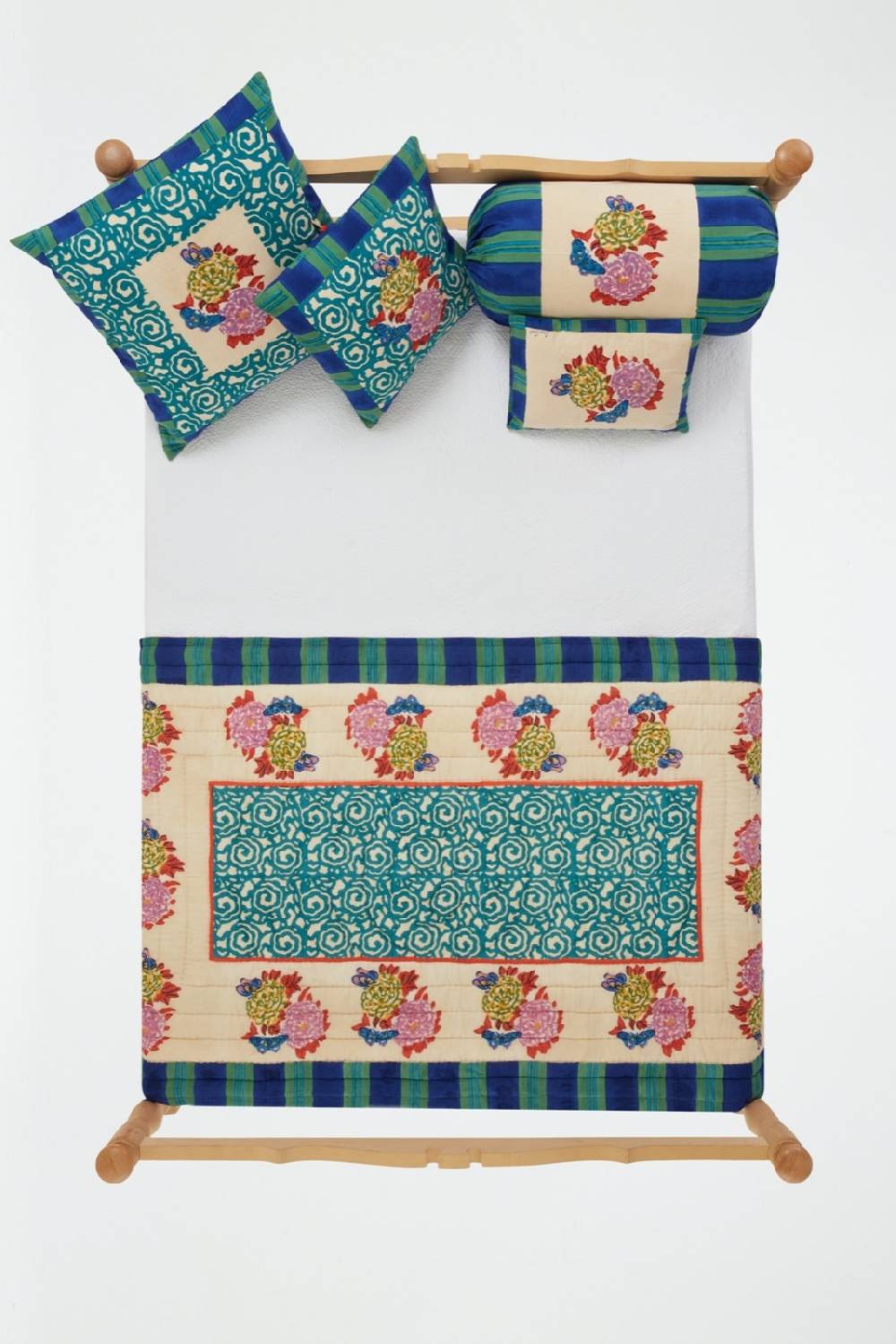 Lisa Corti Federa Cotone Rullo Paloma Knight Peacock