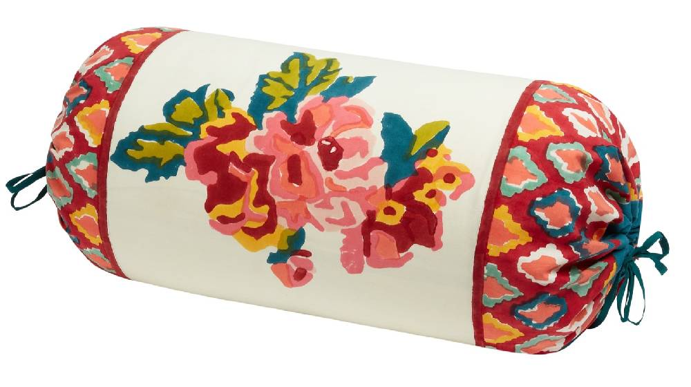 Lisa Corti federa cotone rullo paloma lisa bouquet cream