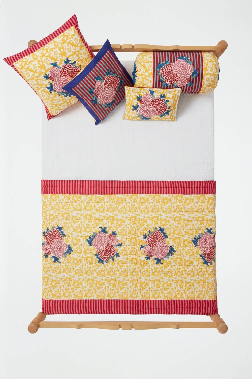 Lisa Corti Federa Cotone Rullo Paloma Lisa Corti X La Minervetta Arabesque Corolla Gold Natural