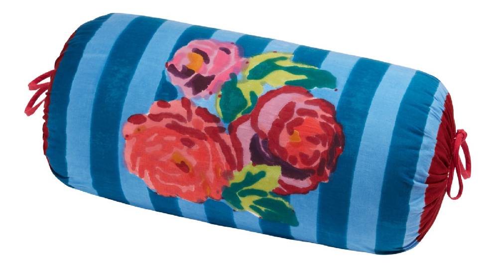 Lisa Corti federa cotone rullo paloma nizam stripes ferozi sugar