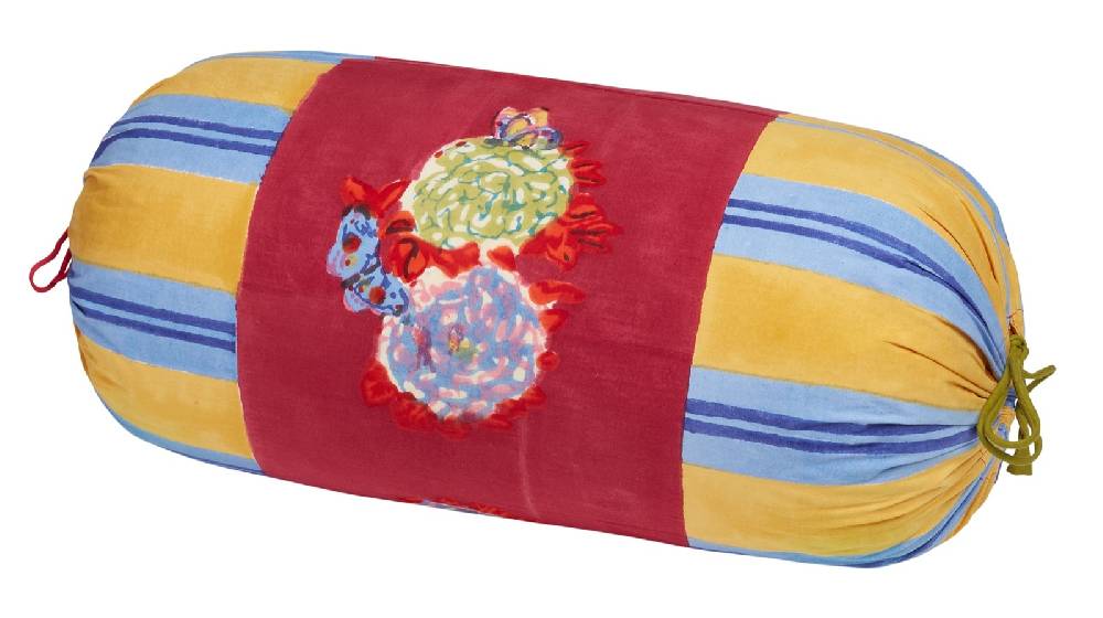 Lisa Corti federa cotone rullo paloma queen rany peach