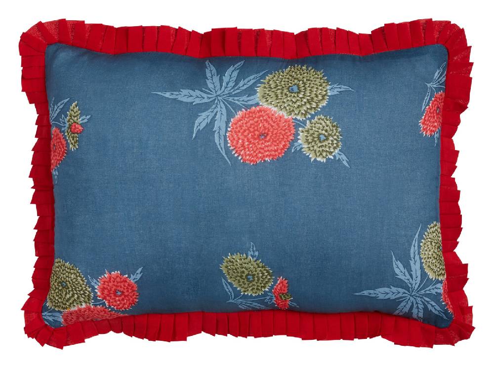 Lisa Corti Federa Organza 35x50cm Small Dahlia Grey