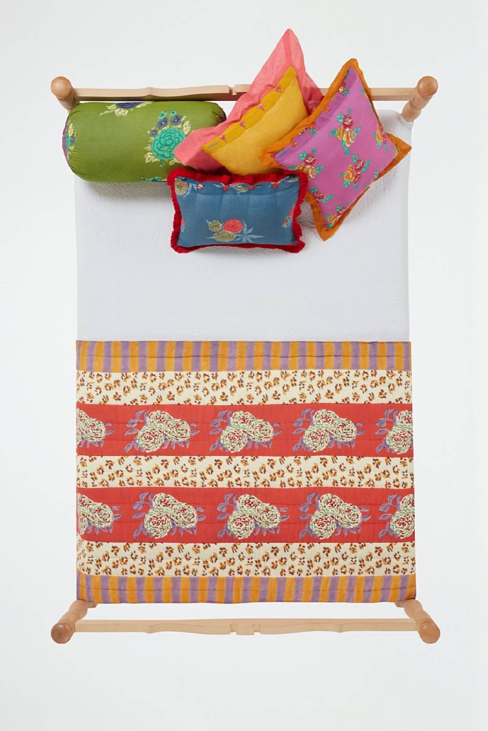 Lisa Corti Federa Organza 35x50cm Small Dahlia Grey