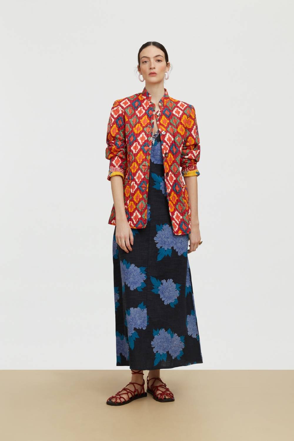 Lisa Corti Giacca Reversibile Jhodpuri Corolla Gold