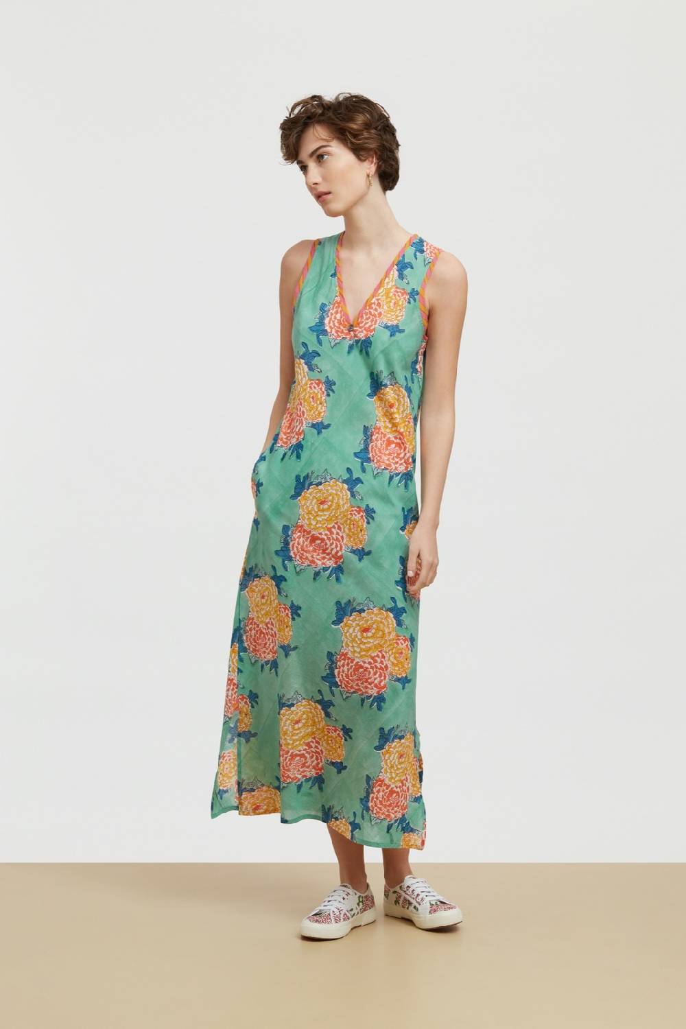 Lisa Corti abito cheack corolla veronese