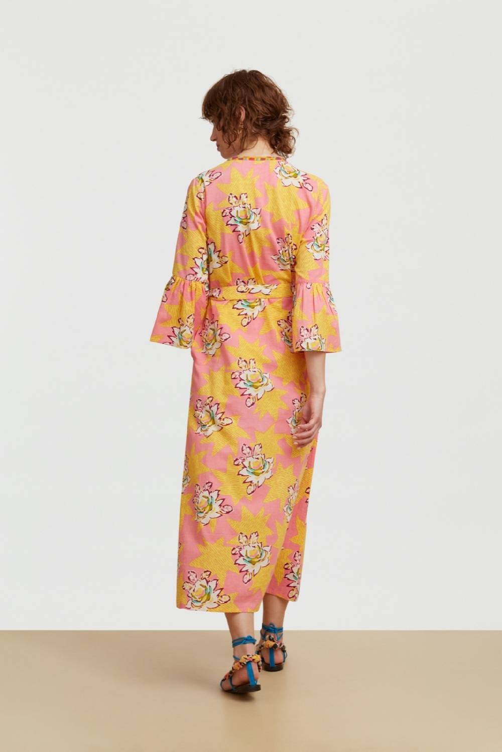 Lisa Corti Abito Ethesian Star Flower Light Pink