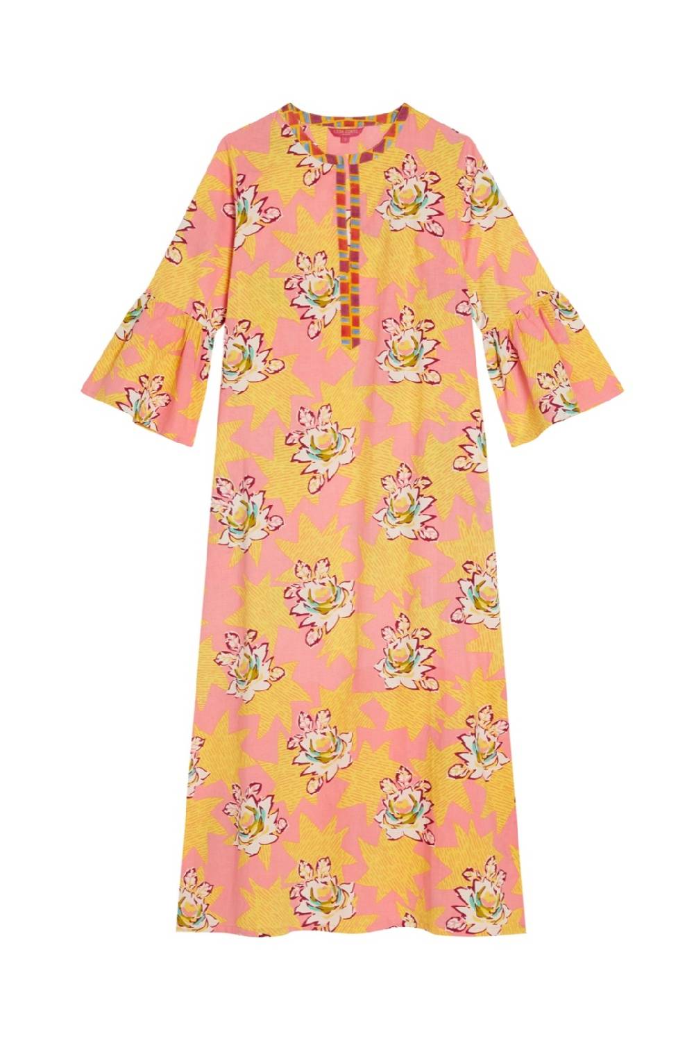 Lisa Corti Abito Ethesian Star Flower Light Pink