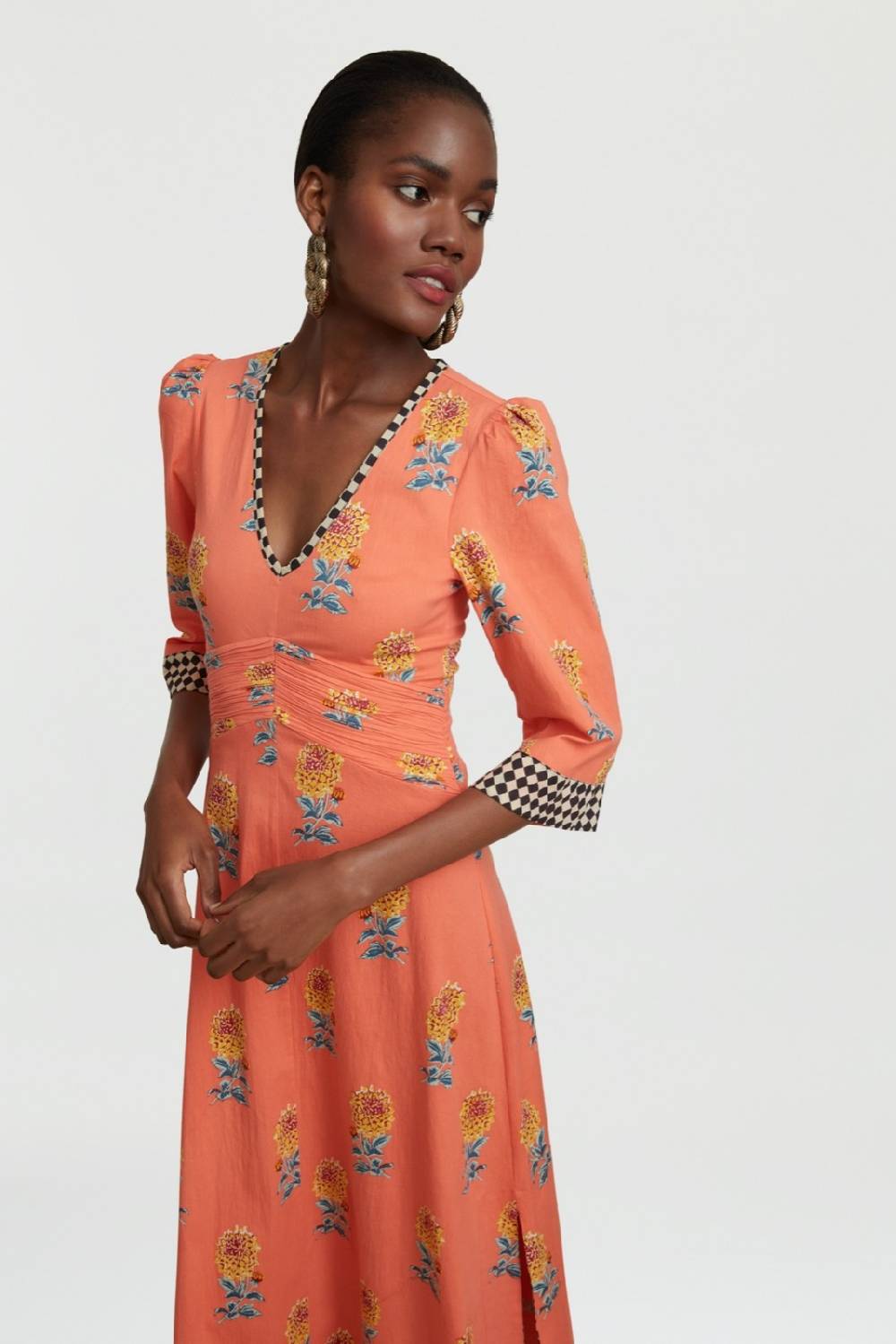 Lisa Corti abito fiesta mamagoto geranium