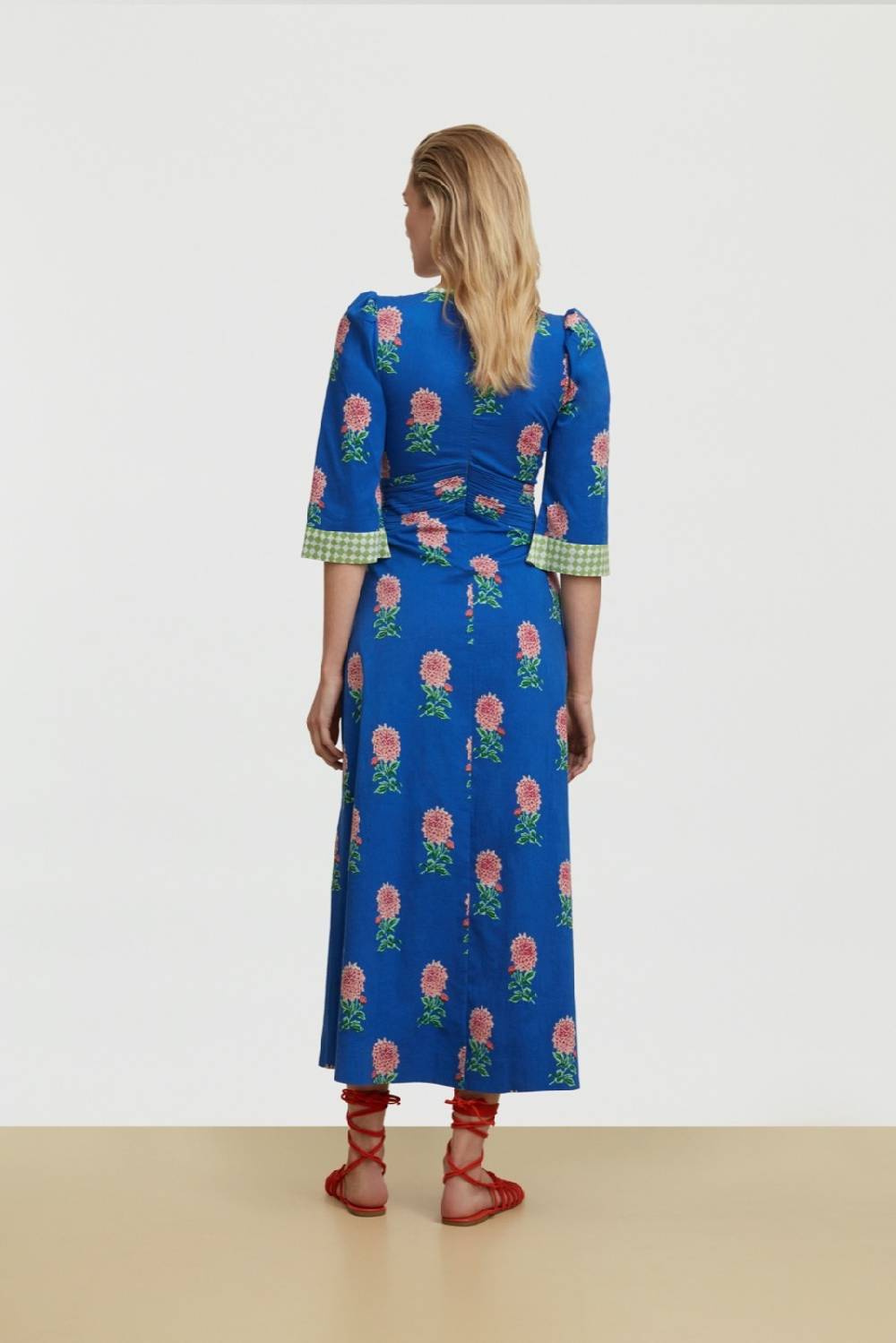 Lisa Corti Abito Fiesta Mamagoto Royal Blue