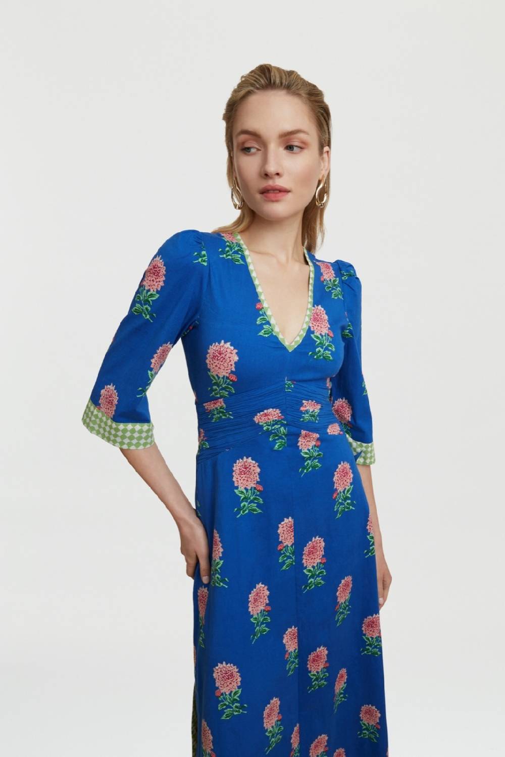 Lisa Corti Abito Fiesta Mamagoto Royal Blue