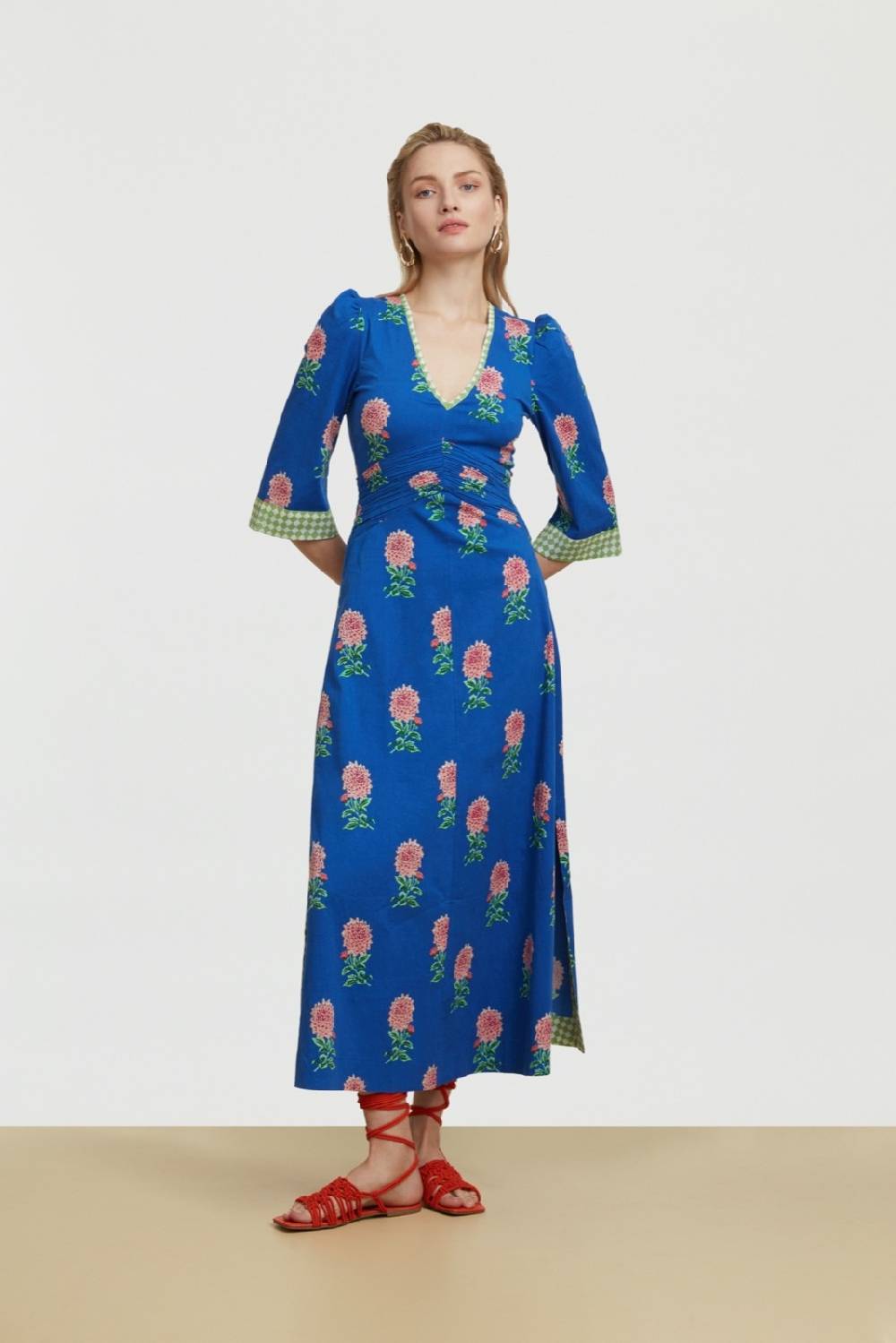 Lisa Corti abito fiesta mamagoto royal blue