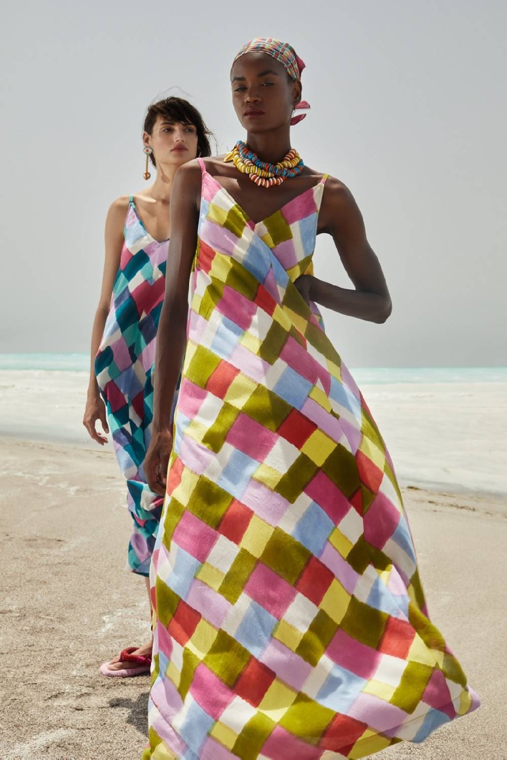 Lisa Corti Abito Kyarah Geesband Acid Green