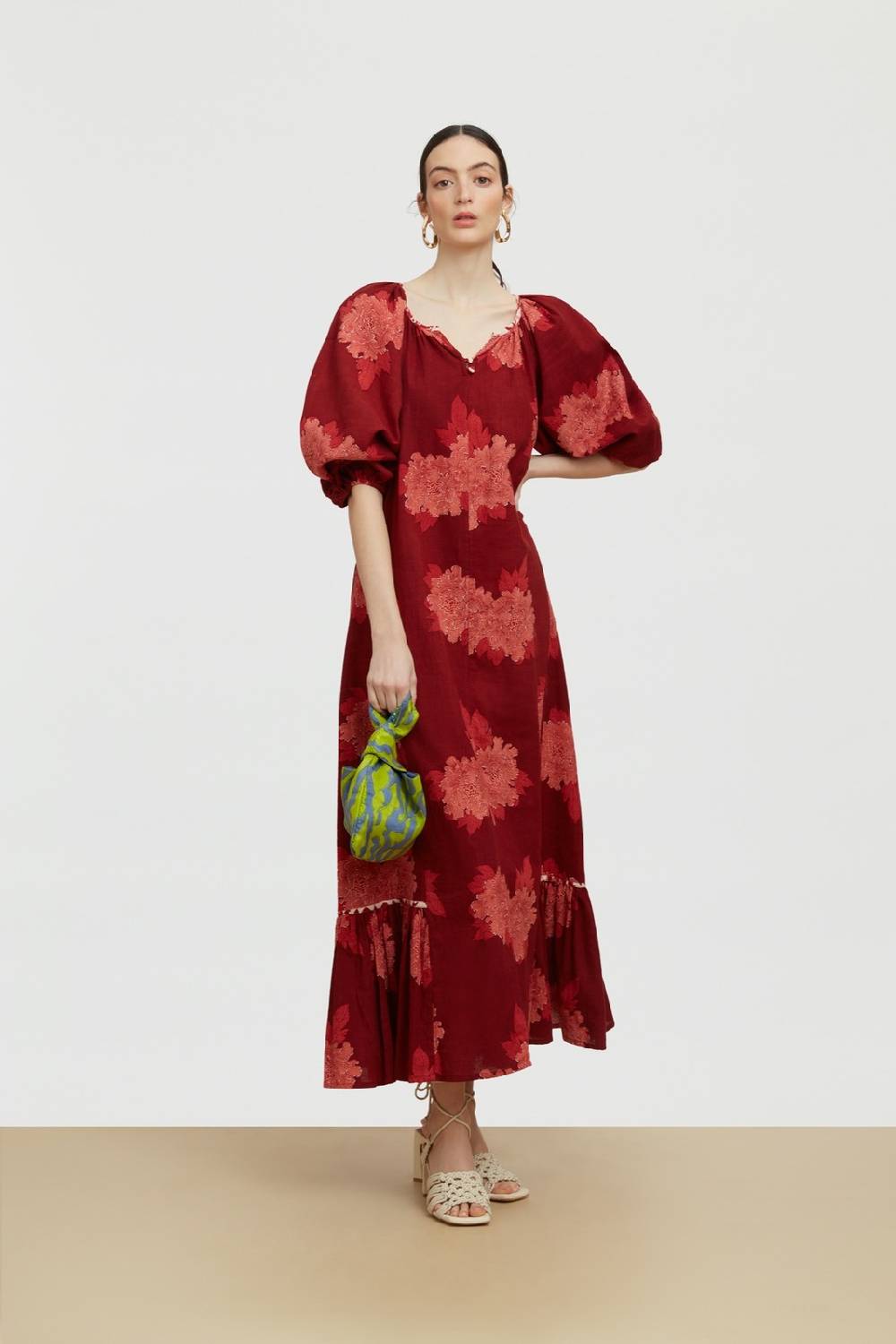 Lisa Corti abito mandili abhanery peony rany