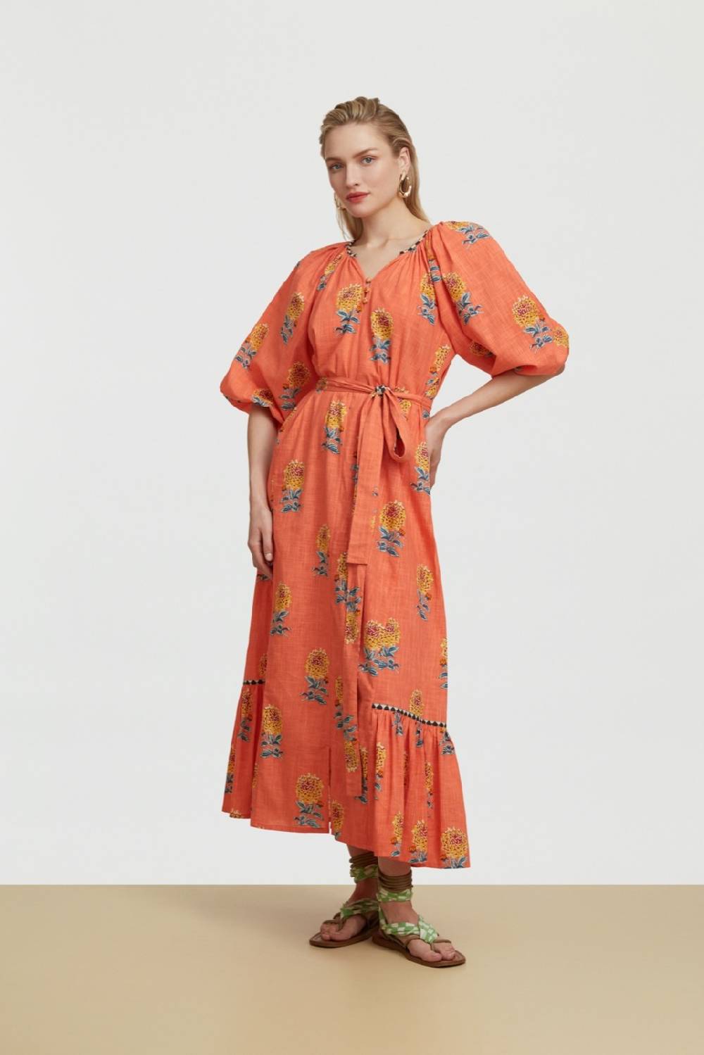 Lisa Corti Abito Mandili Mamagoto Geranium