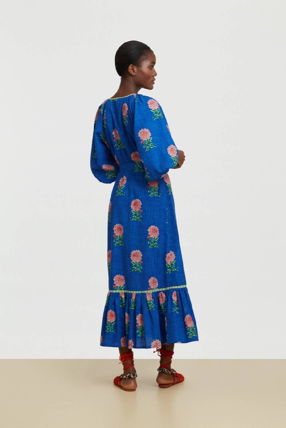 Lisa Corti Abito Mandili Mamagoto Royal Blue