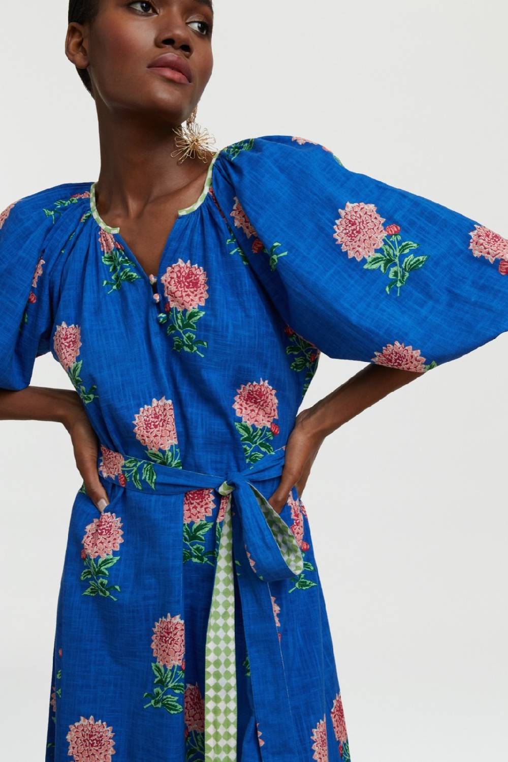 Lisa Corti abito mandili mamagoto royal blue