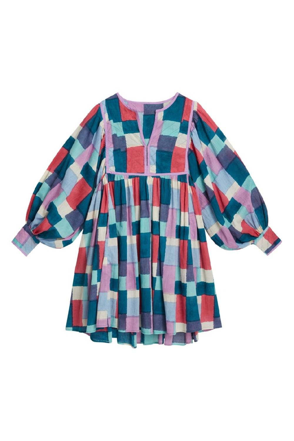 Lisa Corti Abito Mini Ortensia Geesband Peacock