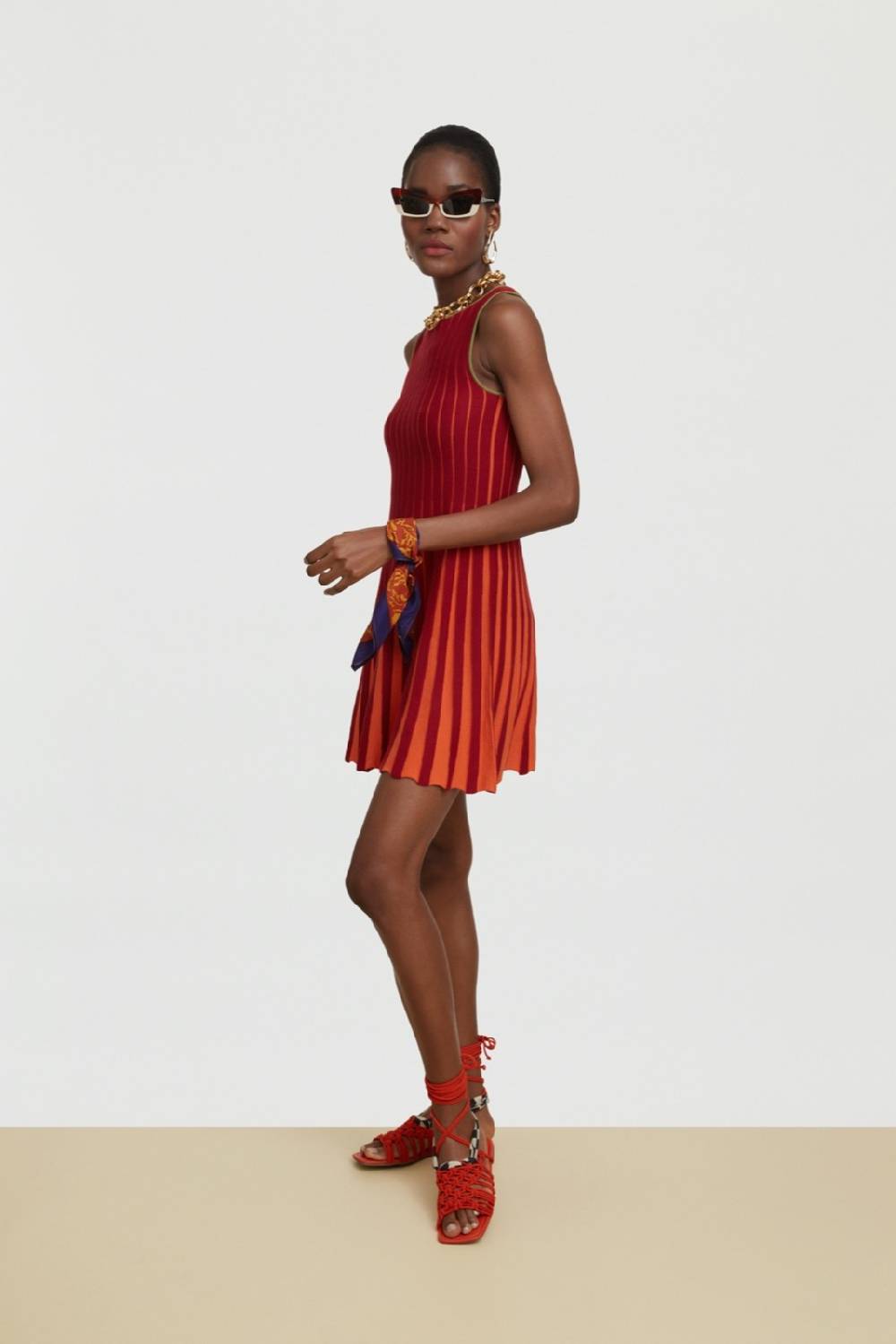 Lisa Corti Abito Mulberry Red