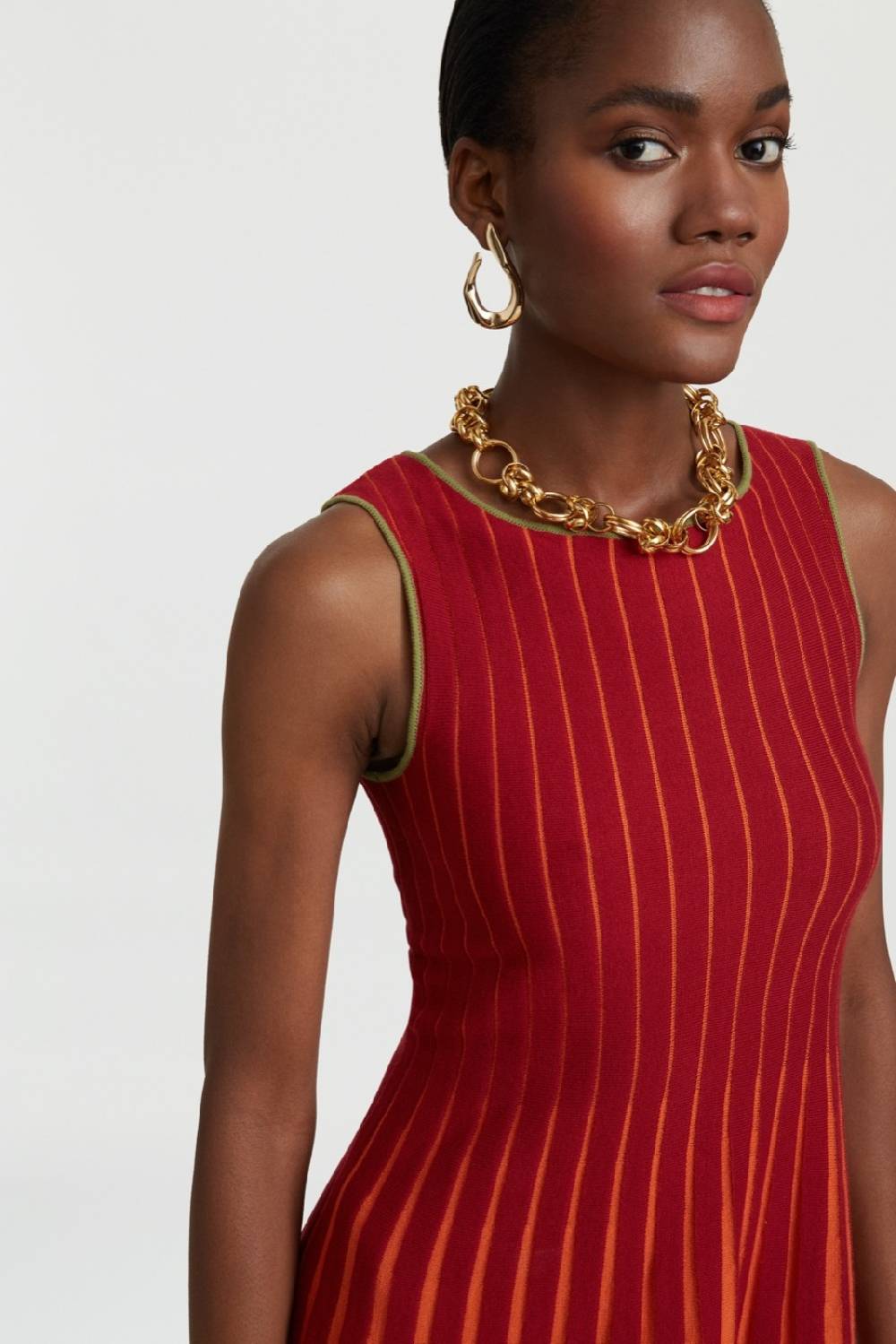 Lisa Corti Abito Mulberry Red