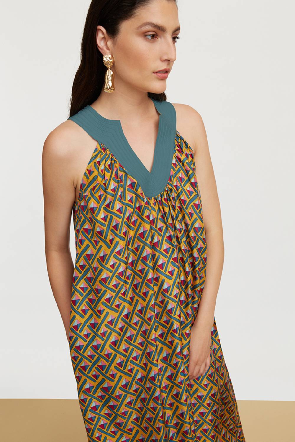 Lisa Corti Abito Ninbu Giza Gold