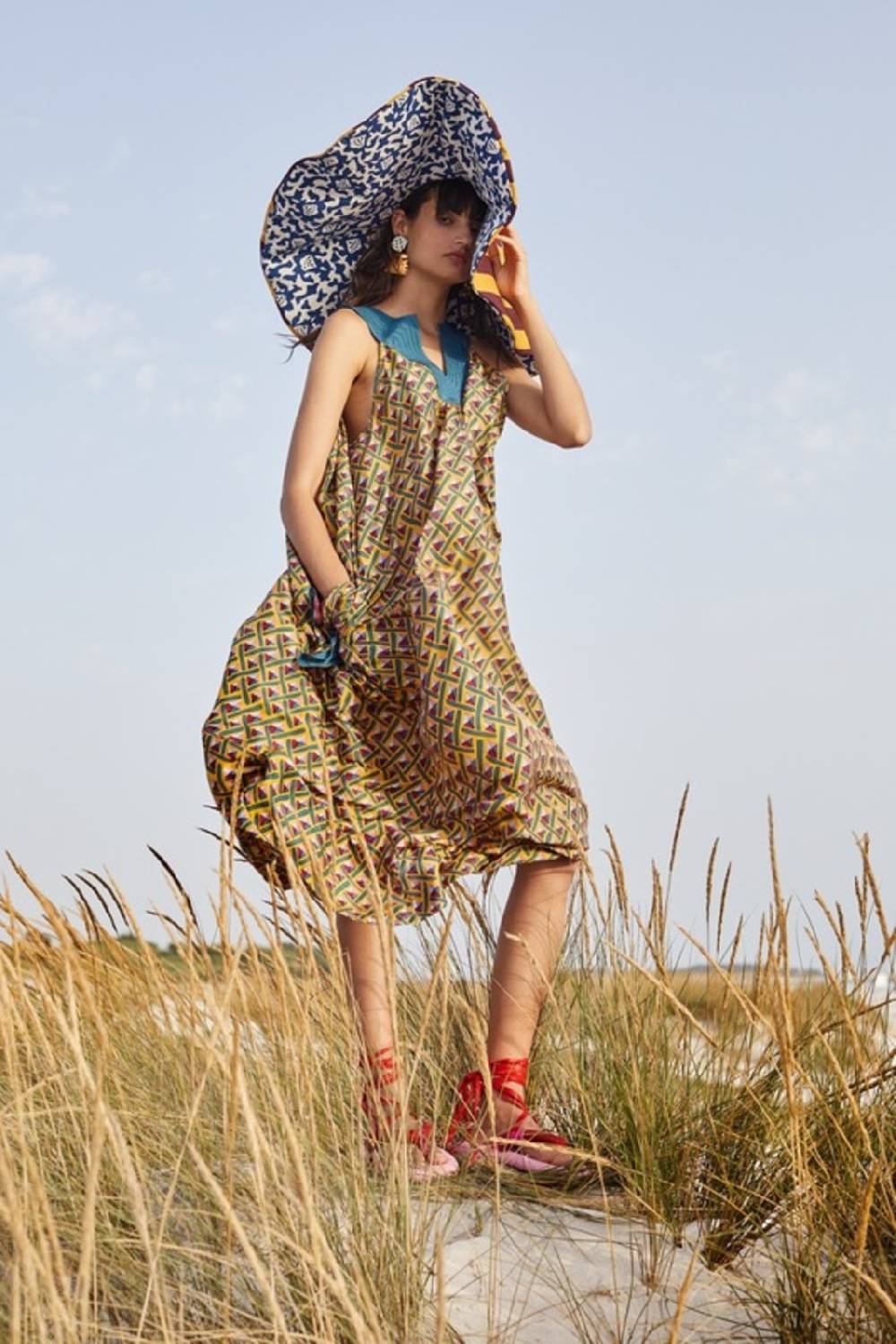 Lisa Corti abito ninbu giza gold