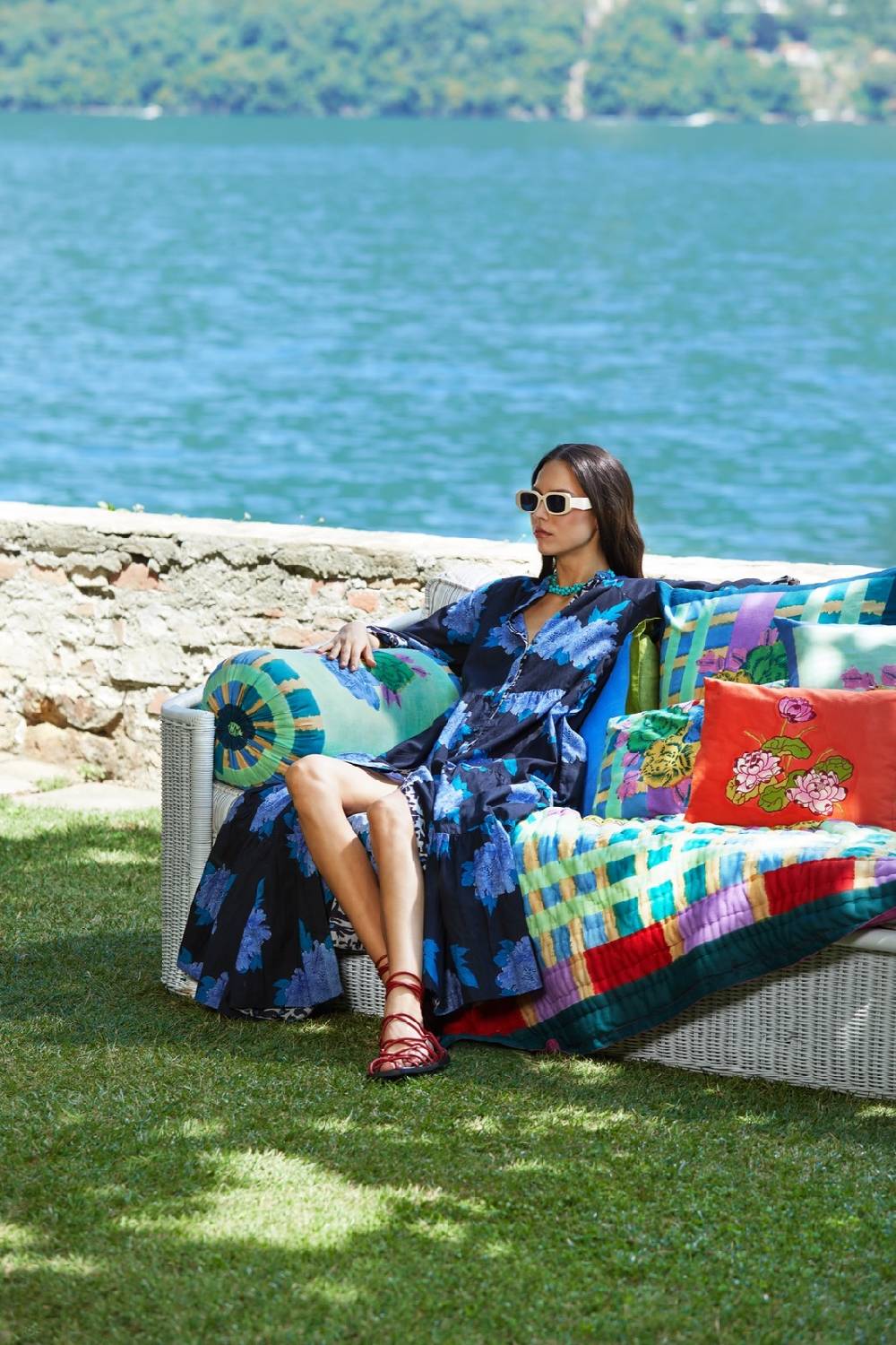 Lisa Corti Abito Rambagh Abhanery Peony Payne