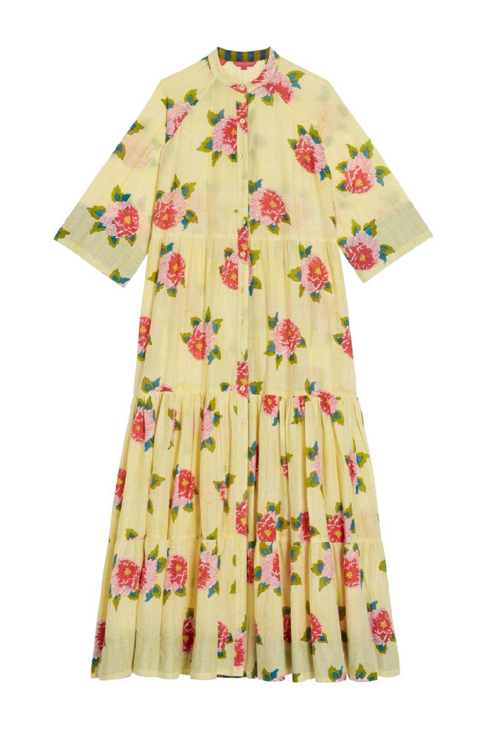 Lisa Corti Abito Rambagh Barwara Light Yellow