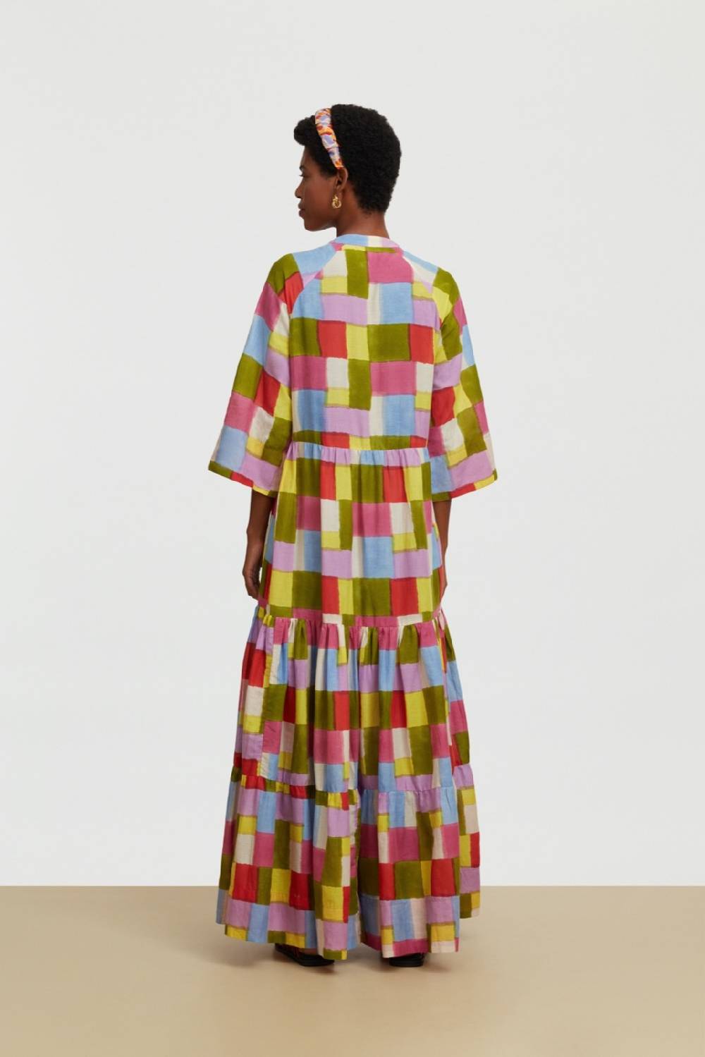 Lisa Corti Abito Rambagh Geesband Acid Green